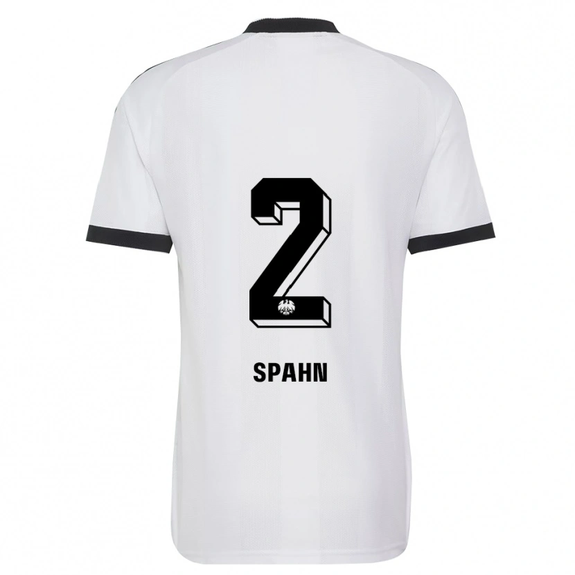 Danxen Barn Maurice Spahn #2 Svart Vit Bortatröja Matchtröjor 2026/27 Tröjor T-Tröja