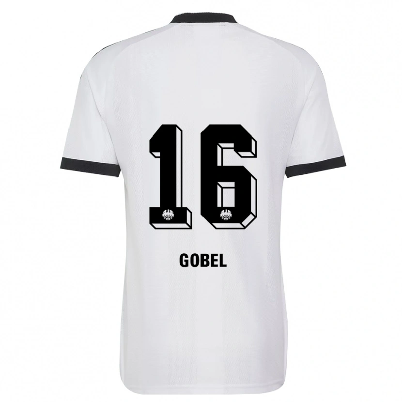 Danxen Barn Marlon Göbel #16 Svart Vit Bortatröja Matchtröjor 2026/27 Tröjor T-Tröja