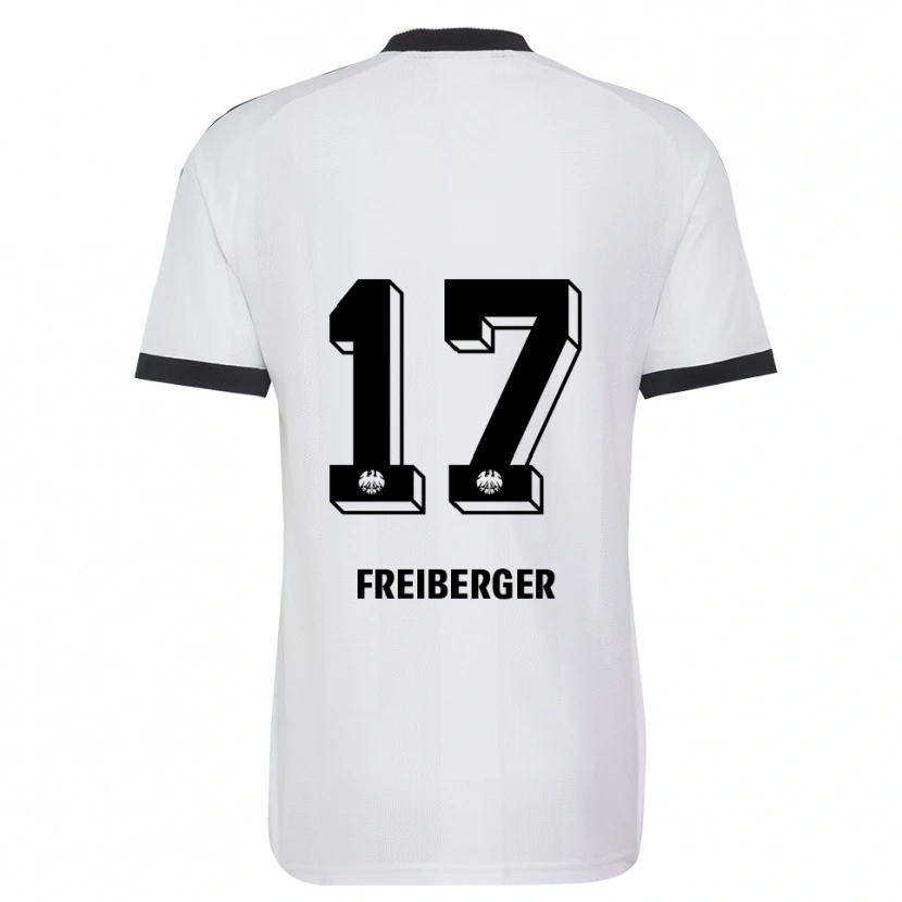 Danxen Barn Benjamin Freiberger #17 Svart Vit Bortatröja Matchtröjor 2026/27 Tröjor T-Tröja