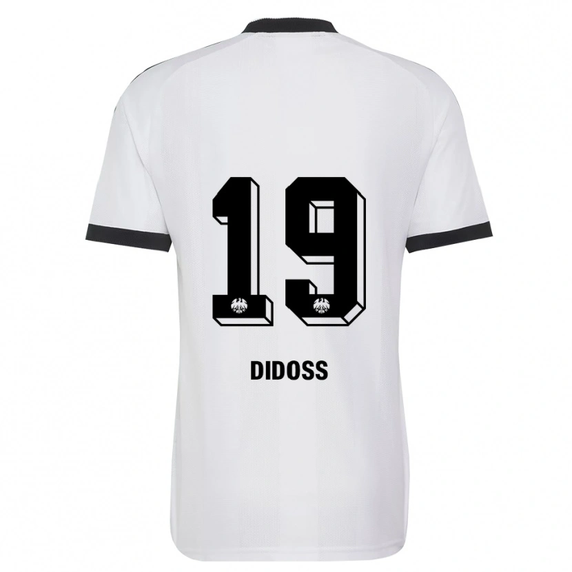 Danxen Barn George Didoss #19 Svart Vit Bortatröja Matchtröjor 2026/27 Tröjor T-Tröja