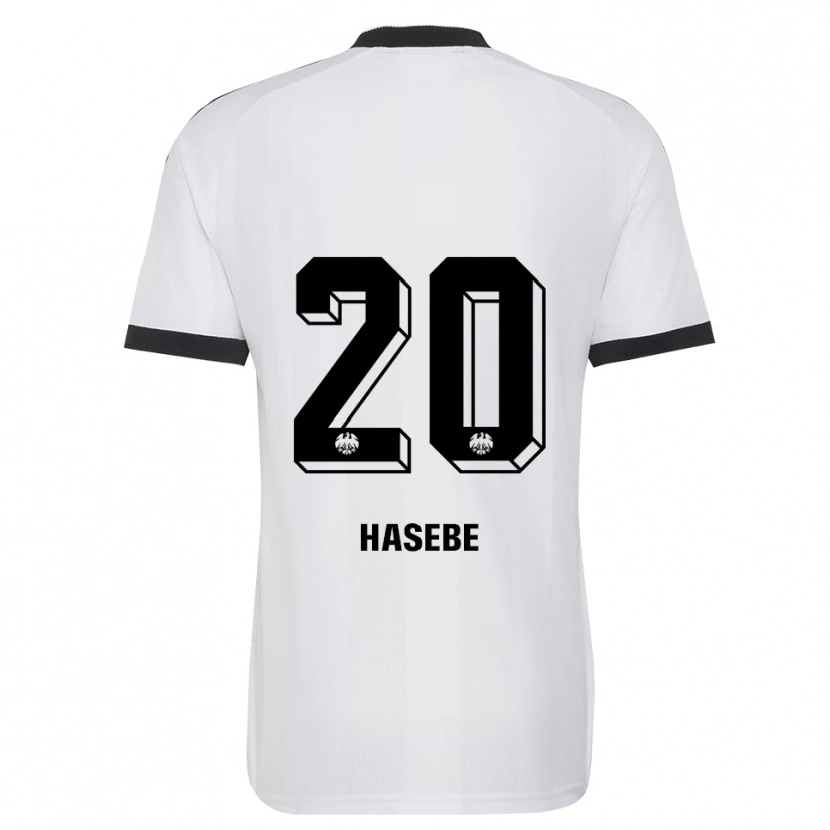 Danxen Barn Makoto Hasebe #20 Svart Vit Bortatröja Matchtröjor 2026/27 Tröjor T-Tröja