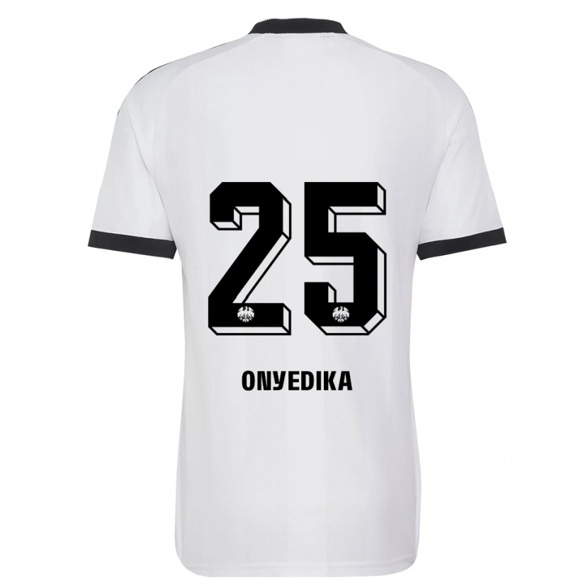 Danxen Barn Raphael Onyedika #25 Svart Vit Bortatröja Matchtröjor 2026/27 Tröjor T-Tröja