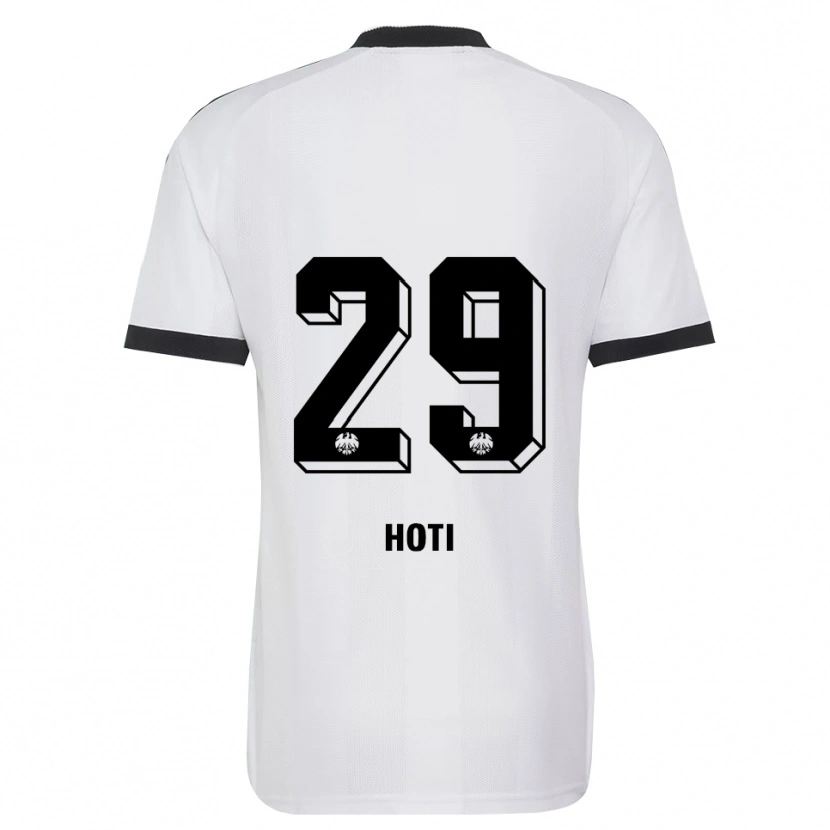 Danxen Barn Leart Hoti #29 Svart Vit Bortatröja Matchtröjor 2026/27 Tröjor T-Tröja