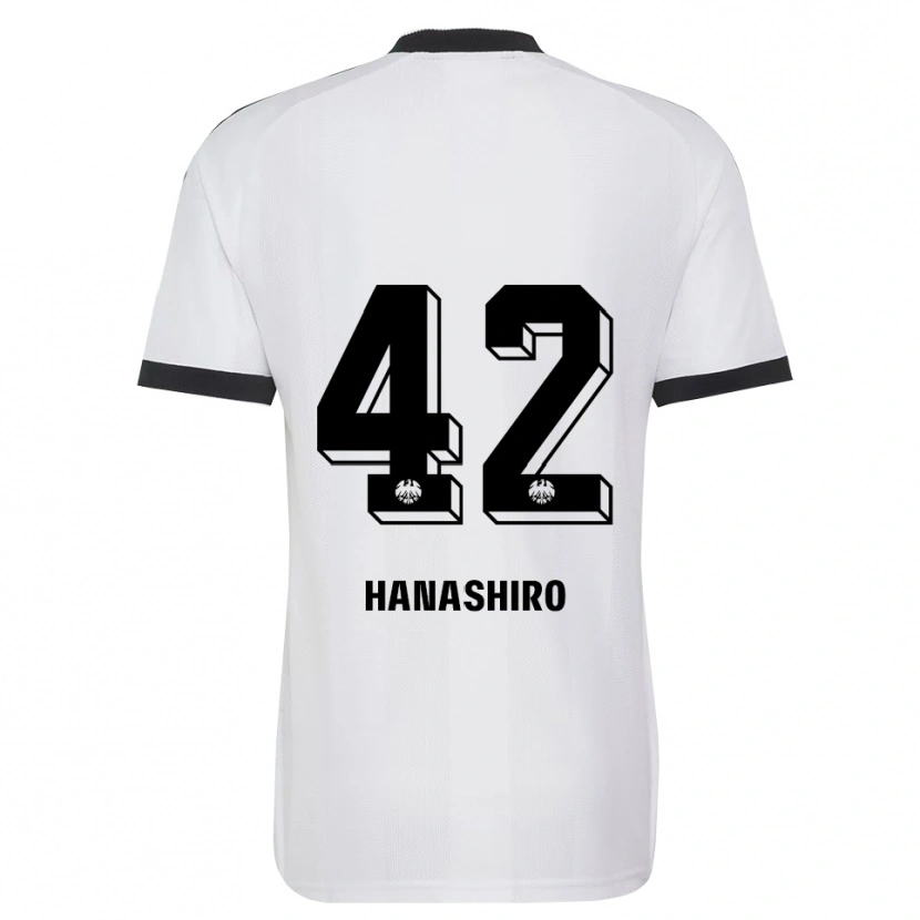Danxen Barn Rinto Hanashiro #42 Svart Vit Bortatröja Matchtröjor 2026/27 Tröjor T-Tröja