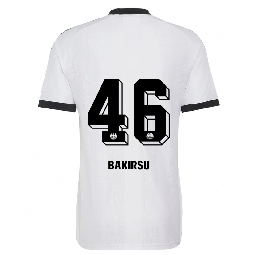 Danxen Barn Hüseyin Bakirsu #46 Svart Vit Bortatröja Matchtröjor 2026/27 Tröjor T-Tröja