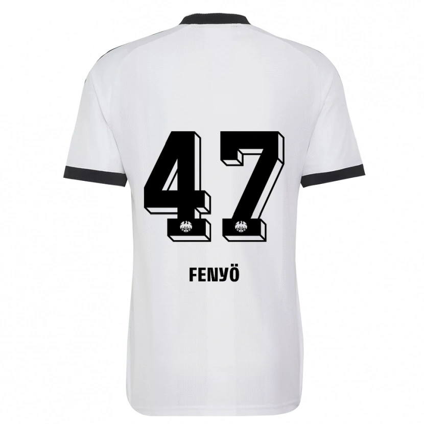Danxen Barn Noah Fenyö #47 Svart Vit Bortatröja Matchtröjor 2026/27 Tröjor T-Tröja