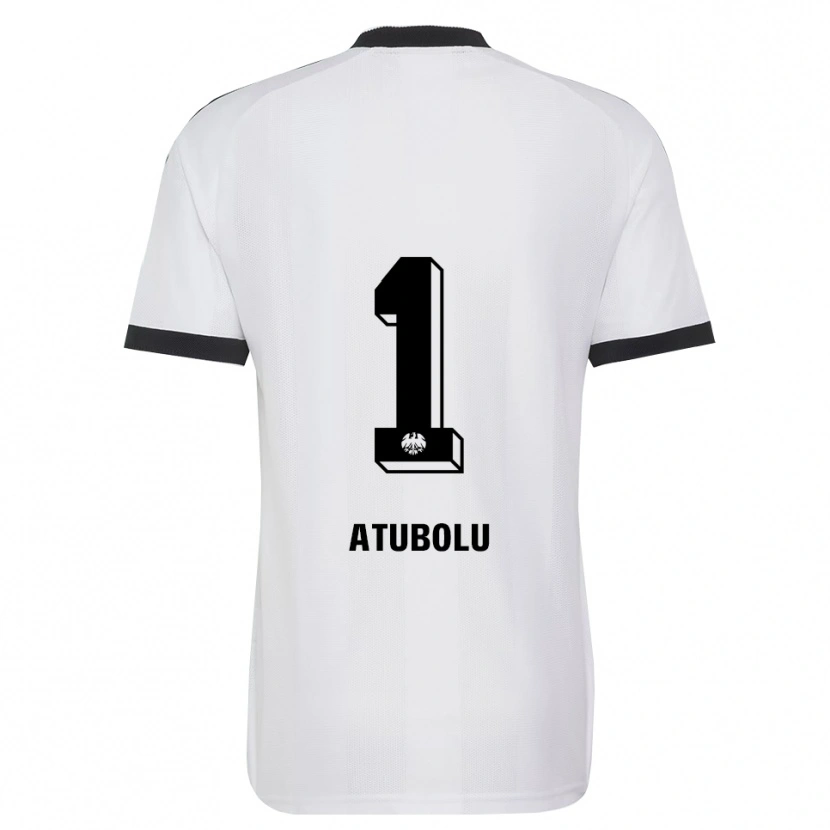 Danxen Barn Noah Atubolu #1 Svart Vit Bortatröja Matchtröjor 2026/27 Tröjor T-Tröja
