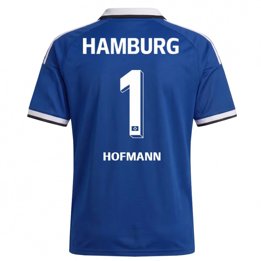 Danxen Barn Tobias Hofmann #1 Vit Blå Bortatröja Matchtröjor 2026/27 Tröjor T-Tröja