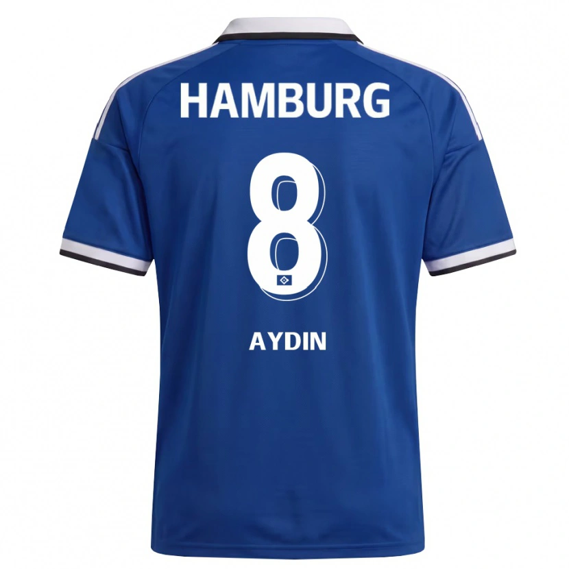 Danxen Barn Songül Aydin #8 Vit Blå Bortatröja Matchtröjor 2026/27 Tröjor T-Tröja