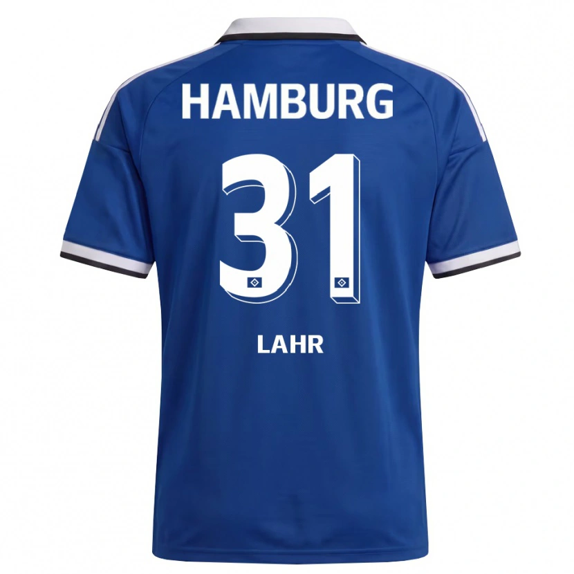 Danxen Barn Jobina Lahr #31 Vit Blå Bortatröja Matchtröjor 2026/27 Tröjor T-Tröja