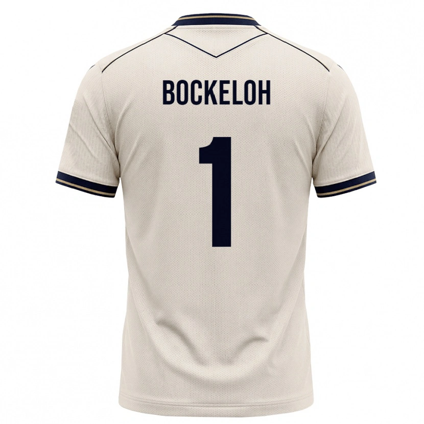 Danxen Barn Leonhard Bockeloh #1 Off-White Bläckblå Bortatröja Matchtröjor 2026/27 Tröjor T-Tröja