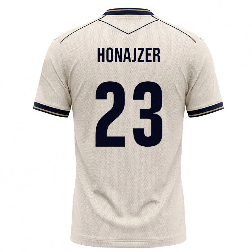 Danxen Barn Alex Honajzer #23 Off-White Bläckblå Bortatröja Matchtröjor 2026/27 Tröjor T-Tröja
