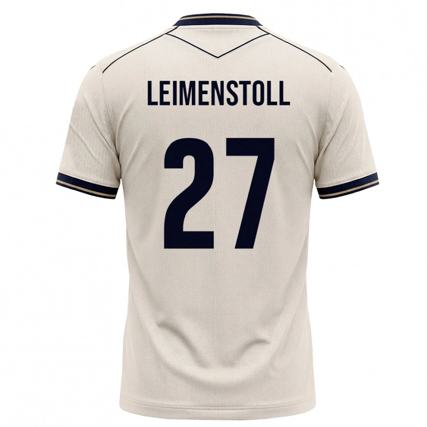 Danxen Barn Vanessa Leimenstoll #27 Off-White Bläckblå Bortatröja Matchtröjor 2026/27 Tröjor T-Tröja