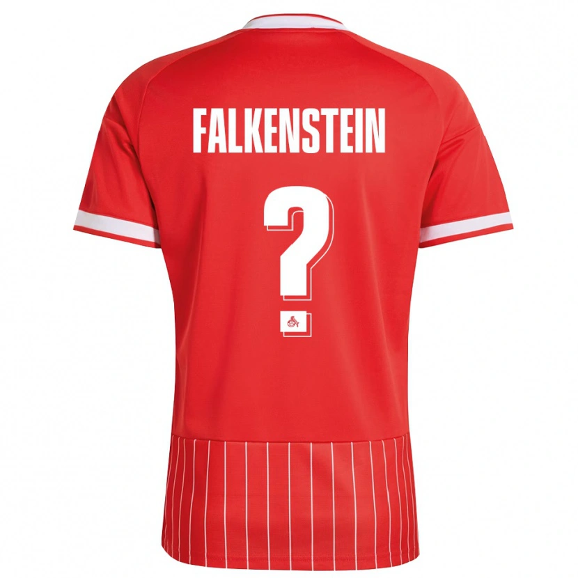 Danxen Barn Emilio Falkenstein #0 Röd Vit Grön Bortatröja Matchtröjor 2026/27 Tröjor T-Tröja