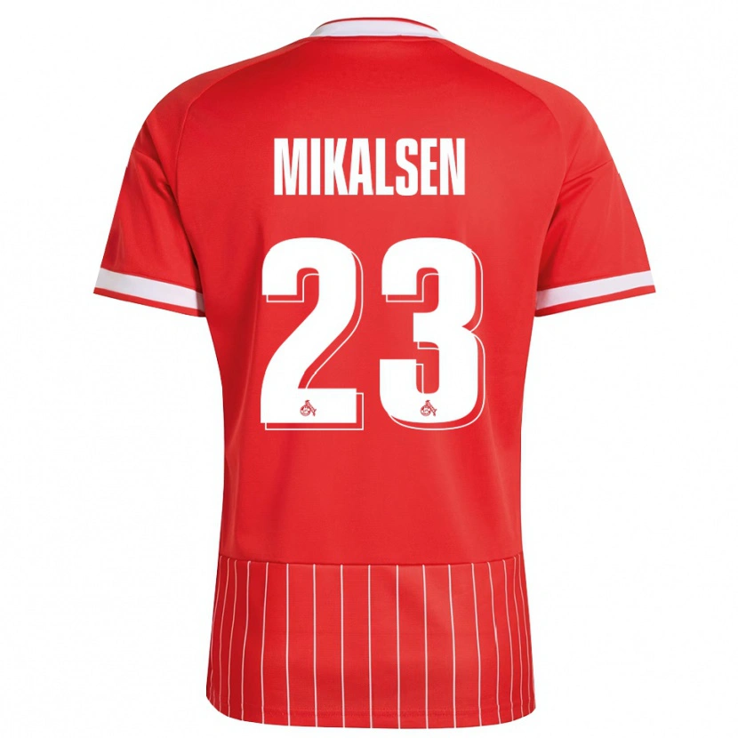 Danxen Barn Aurora Mikalsen #23 Röd Vit Grön Bortatröja Matchtröjor 2026/27 Tröjor T-Tröja