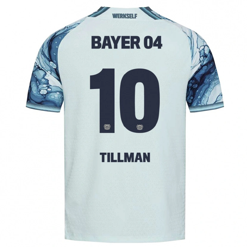 Danxen Barn Malik Tillman #10 Mörkgrön Svart Bortatröja Matchtröjor 2026/27 Tröjor T-Tröja