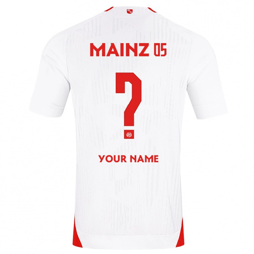 Danxen Barn Ditt Namn #0 Vit Röd Gul Bortatröja Matchtröjor 2026/27 Tröjor T-Tröja