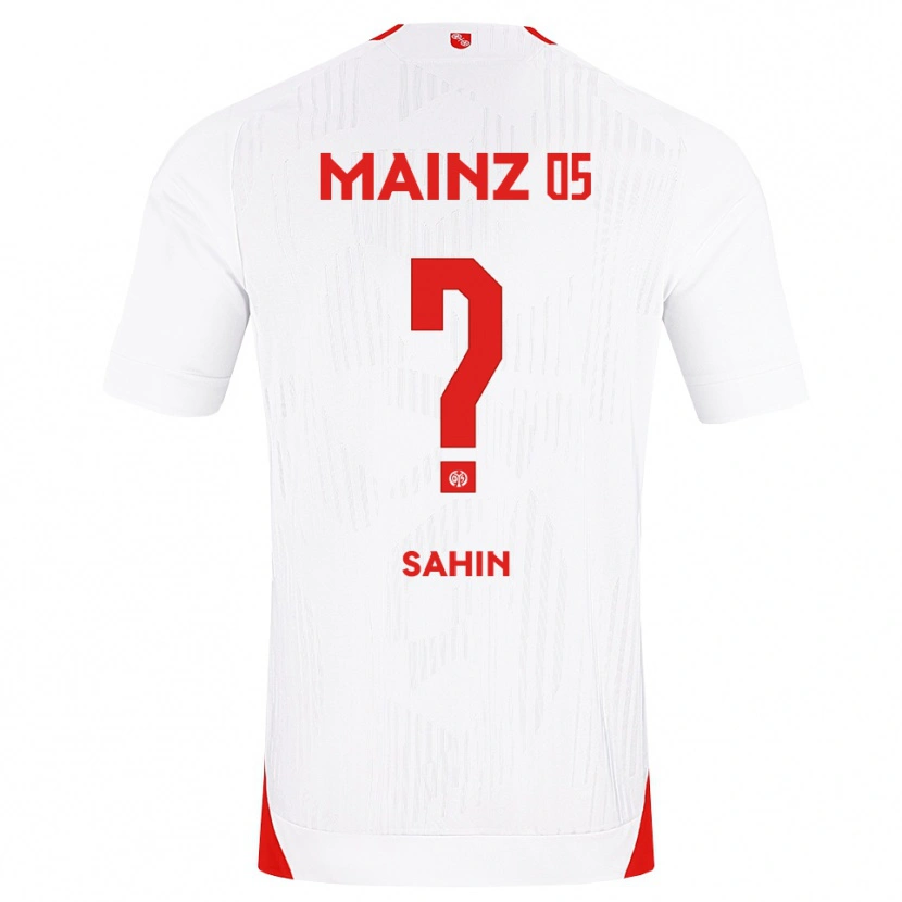 Danxen Barn Malik Sahin #0 Vit Röd Gul Bortatröja Matchtröjor 2026/27 Tröjor T-Tröja