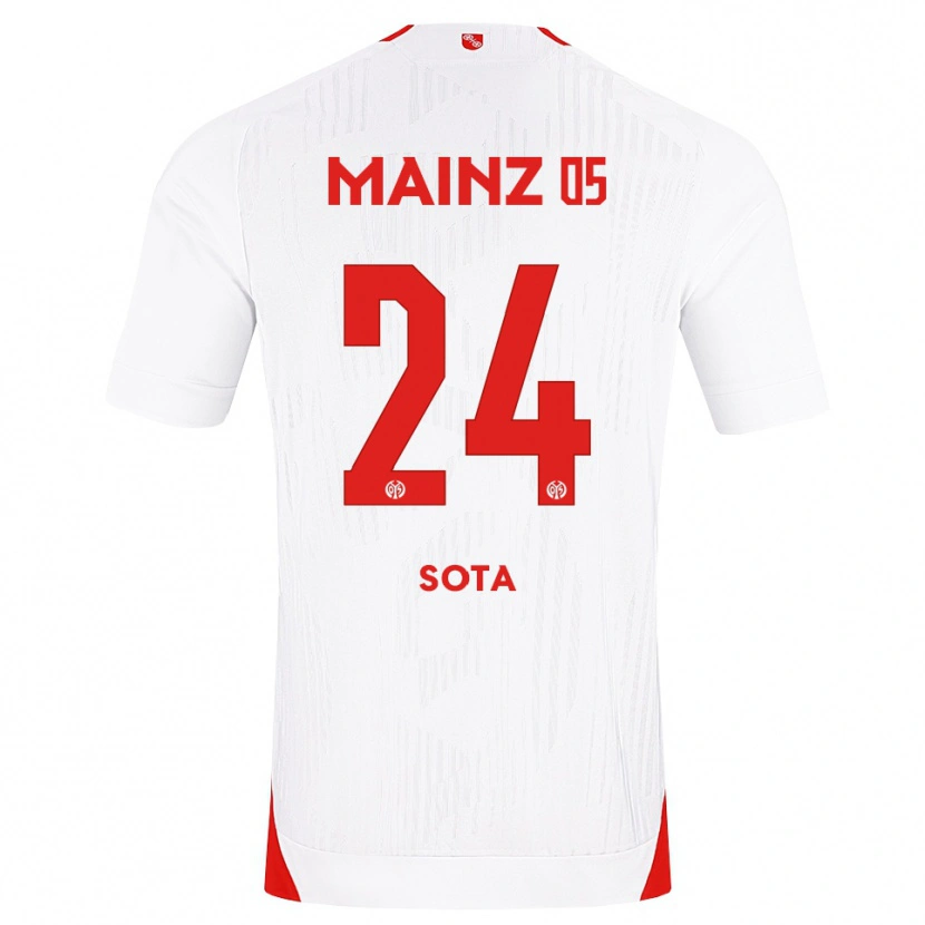 Danxen Barn Sota Kawasaki #24 Vit Röd Gul Bortatröja Matchtröjor 2026/27 Tröjor T-Tröja