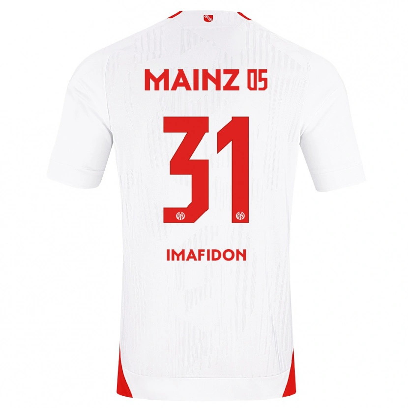 Danxen Barn Daniel Imafidon #31 Vit Röd Gul Bortatröja Matchtröjor 2026/27 Tröjor T-Tröja