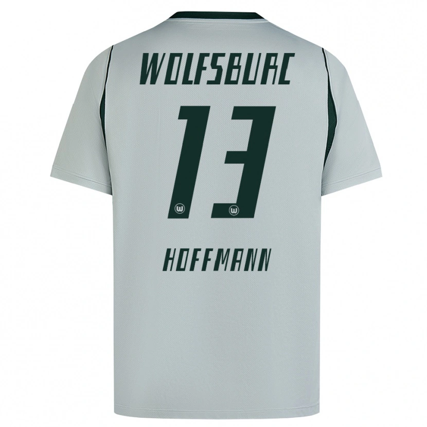 Danxen Barn Nils Hoffmann #13 Grå Grön Bortatröja Matchtröjor 2026/27 Tröjor T-Tröja