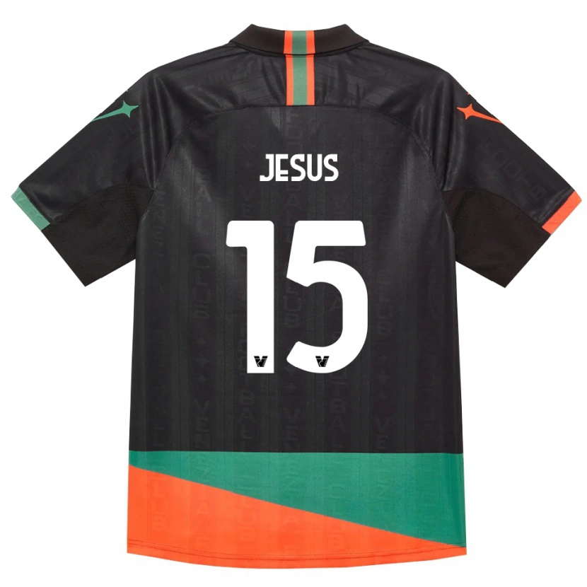 Danxen Män Juan Jesus #15 Svart Orange Grön Hemmatröja Matchtröjor 2026/27 Tröjor T-Tröja