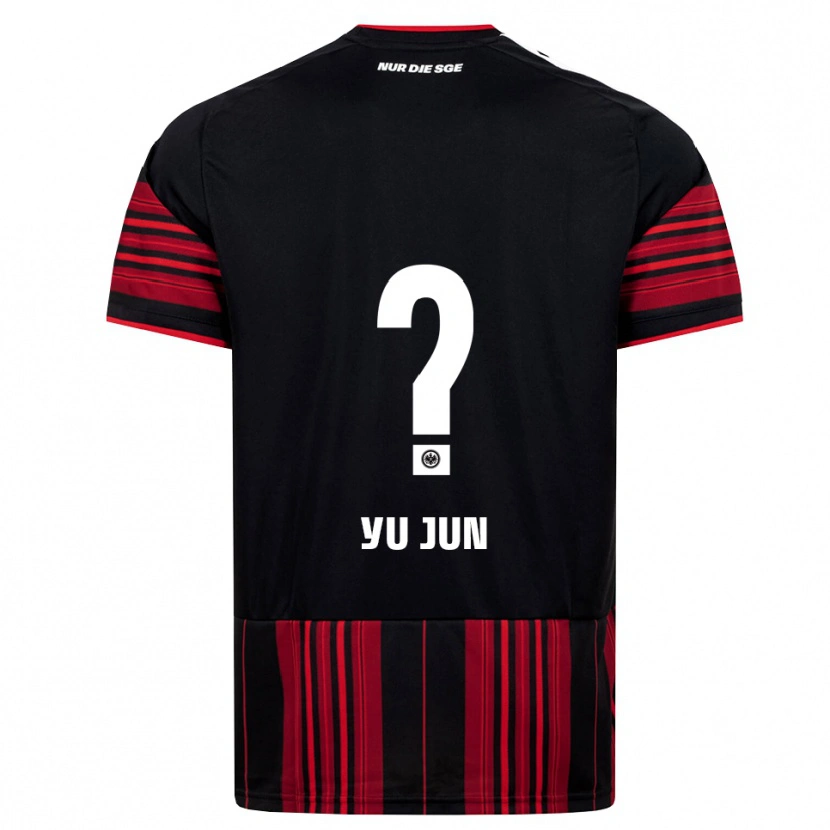 Danxen Män Yu-Jun Seo #0 Svart Röd Vit Hemmatröja Matchtröjor 2026/27 Tröjor T-Tröja