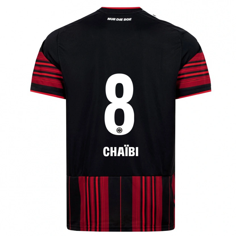Danxen Män Farès Chaïbi #8 Svart Röd Vit Hemmatröja Matchtröjor 2026/27 Tröjor T-Tröja