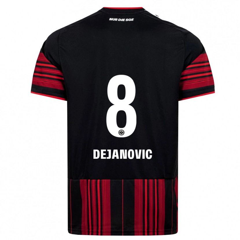 Danxen Män Daniel Dejanovic #8 Svart Röd Vit Hemmatröja Matchtröjor 2026/27 Tröjor T-Tröja