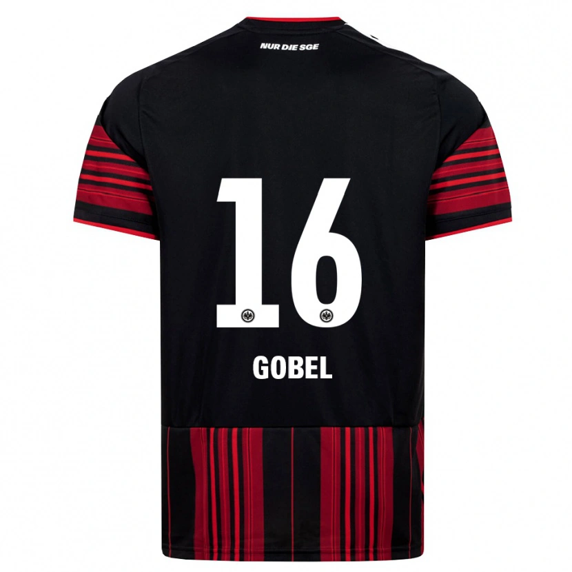 Danxen Män Marlon Göbel #16 Svart Röd Vit Hemmatröja Matchtröjor 2026/27 Tröjor T-Tröja