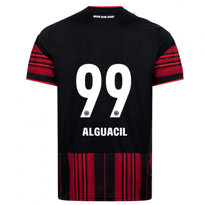 Danxen Män Ainhoa Alguacil #99 Svart Röd Vit Hemmatröja Matchtröjor 2026/27 Tröjor T-Tröja