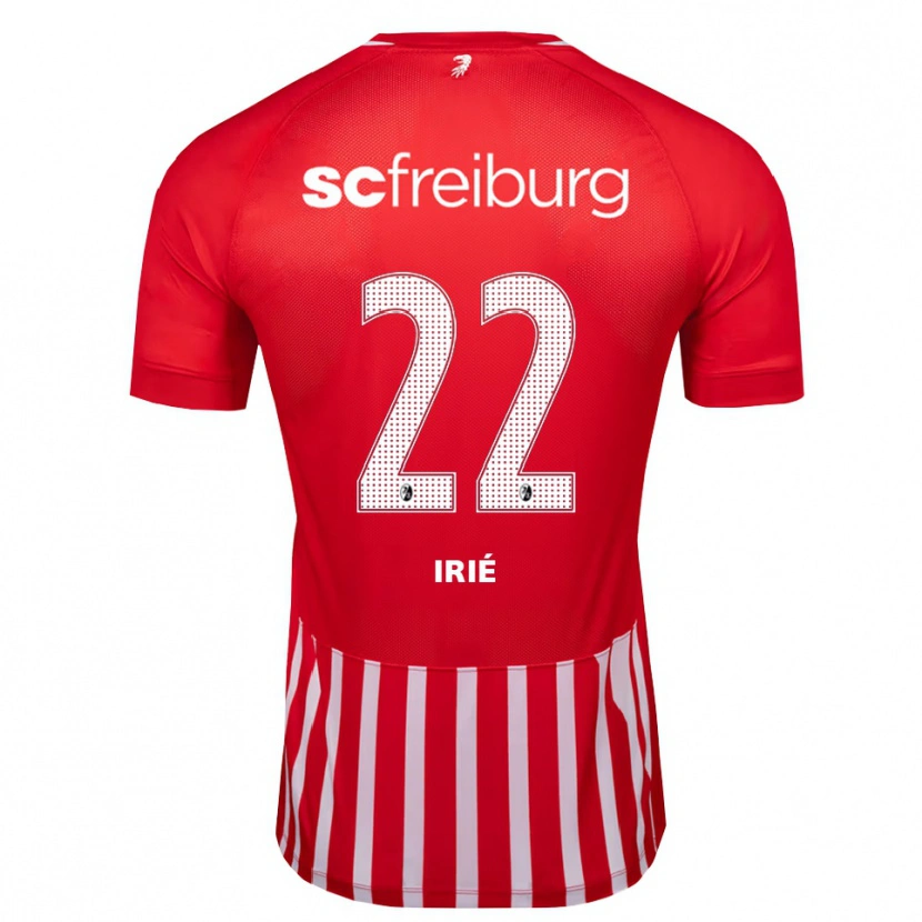 Danxen Män Cyriaque Irié #22 Röd Vit Svart Hemmatröja Matchtröjor 2026/27 Tröjor T-Tröja