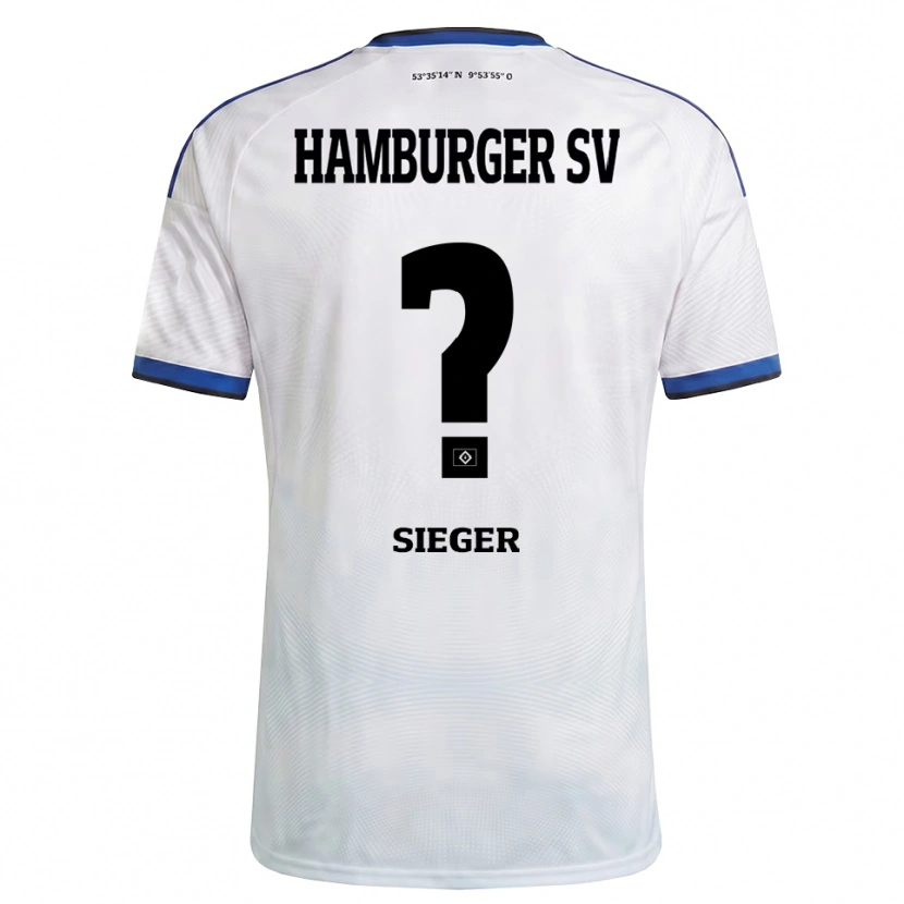 Danxen Män Laura Sieger #0 Vit Svart Blå Hemmatröja Matchtröjor 2026/27 Tröjor T-Tröja