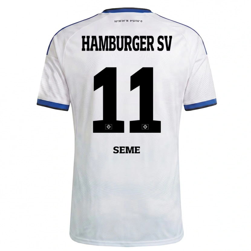 Danxen Män Anna-Katharina Seme #11 Vit Svart Blå Hemmatröja Matchtröjor 2026/27 Tröjor T-Tröja