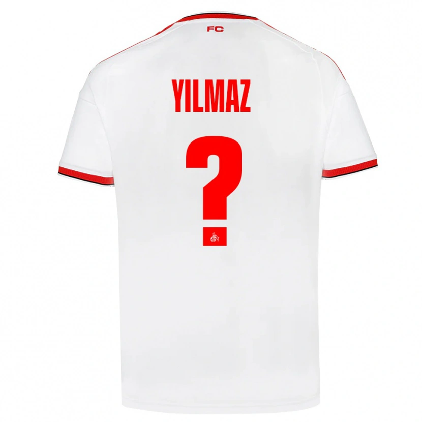 Danxen Män Abdul-Malik Yilmaz #0 Vit Röd Svart Hemmatröja Matchtröjor 2026/27 Tröjor T-Tröja