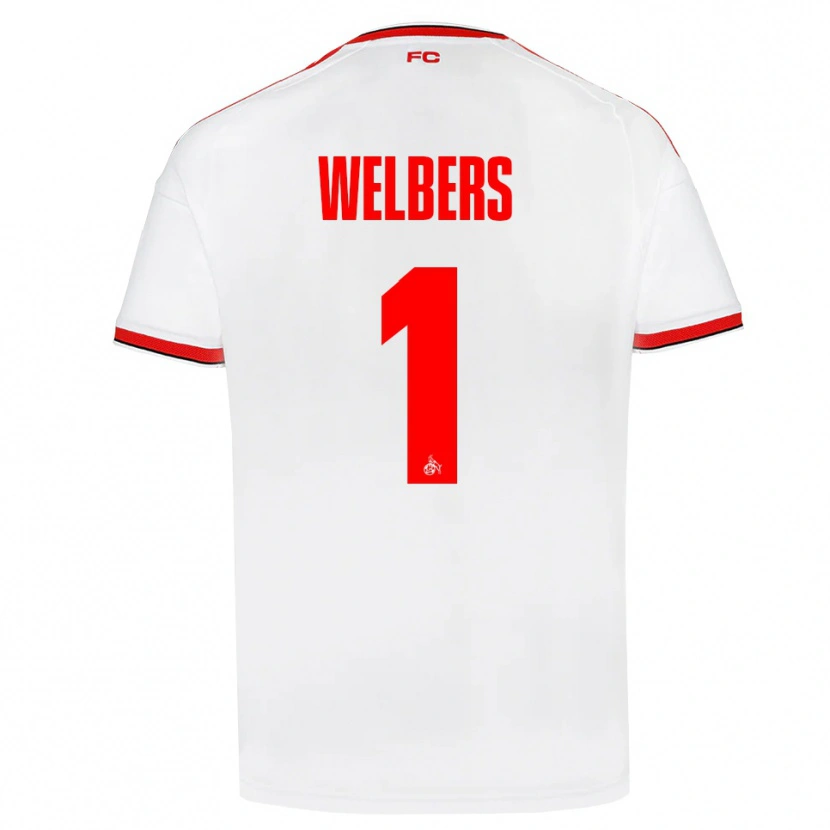 Danxen Män Jakob Welbers #1 Vit Röd Svart Hemmatröja Matchtröjor 2026/27 Tröjor T-Tröja