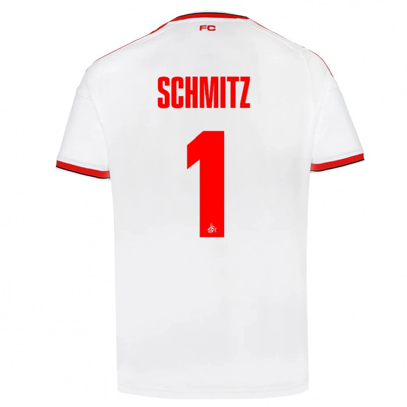 Danxen Män Lisa Schmitz #1 Vit Röd Svart Hemmatröja Matchtröjor 2026/27 Tröjor T-Tröja