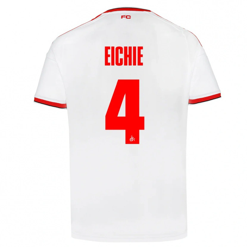 Danxen Män David Eichie #4 Vit Röd Svart Hemmatröja Matchtröjor 2026/27 Tröjor T-Tröja