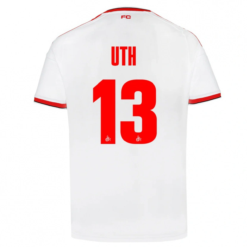 Danxen Män Mark Uth #13 Vit Röd Svart Hemmatröja Matchtröjor 2026/27 Tröjor T-Tröja