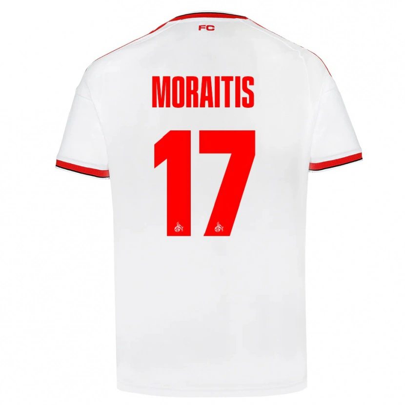 Danxen Män Victor Moraitis #17 Vit Röd Svart Hemmatröja Matchtröjor 2026/27 Tröjor T-Tröja