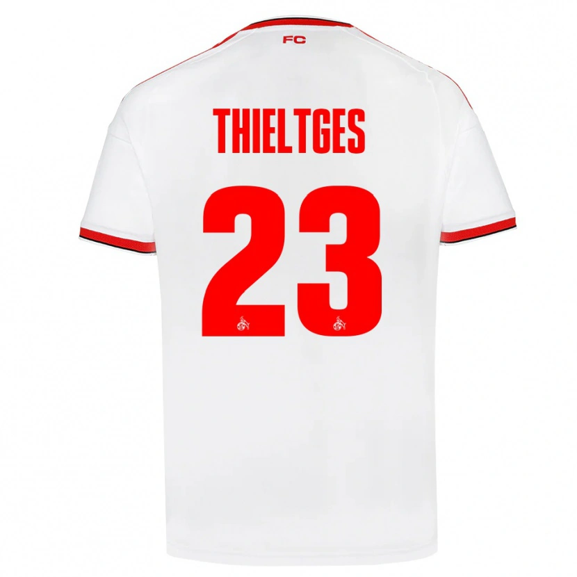Danxen Män Phil Thieltges #23 Vit Röd Svart Hemmatröja Matchtröjor 2026/27 Tröjor T-Tröja