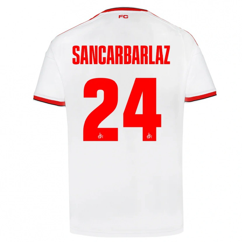 Danxen Män Keyhan Sancarbarlaz #24 Vit Röd Svart Hemmatröja Matchtröjor 2026/27 Tröjor T-Tröja