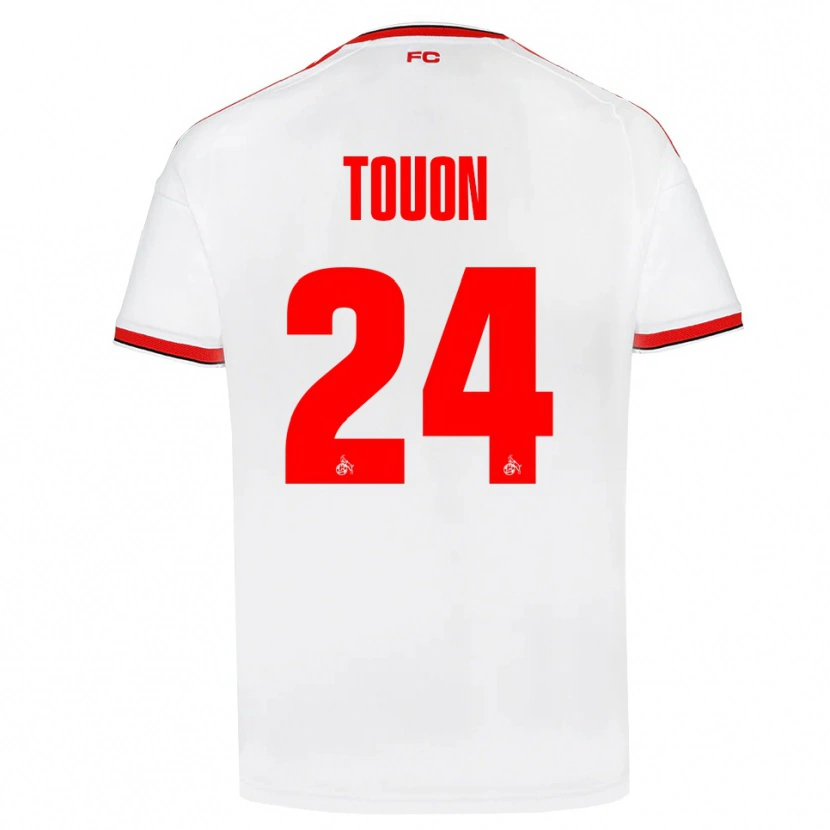Danxen Män Ella Touon #24 Vit Röd Svart Hemmatröja Matchtröjor 2026/27 Tröjor T-Tröja