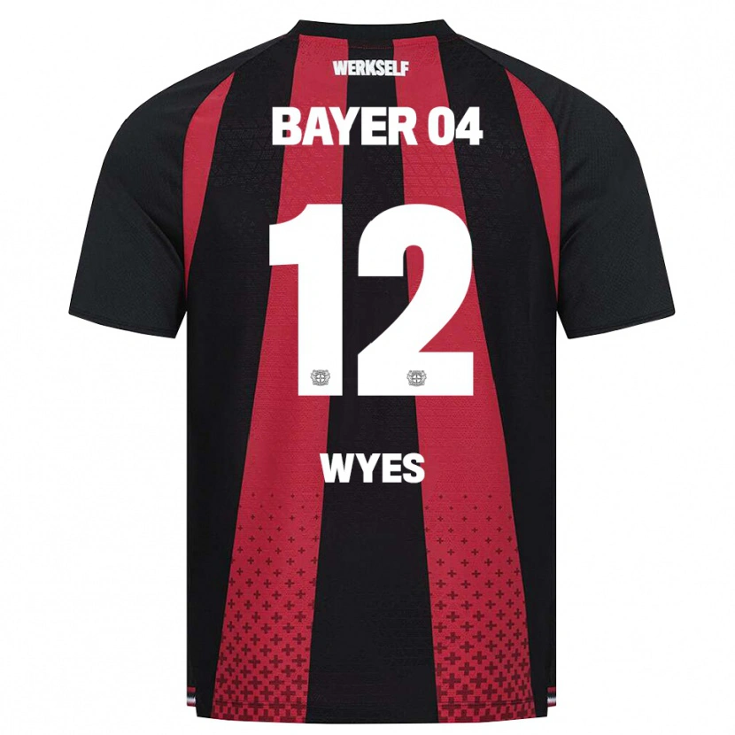 Danxen Män Justus Wyes #12 Svart Vit Röd Hemmatröja Matchtröjor 2026/27 Tröjor T-Tröja