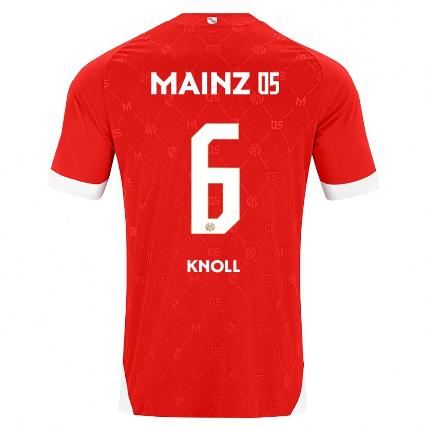 Danxen Män Max Knoll #6 Röd Vit Hemmatröja Matchtröjor 2026/27 Tröjor T-Tröja