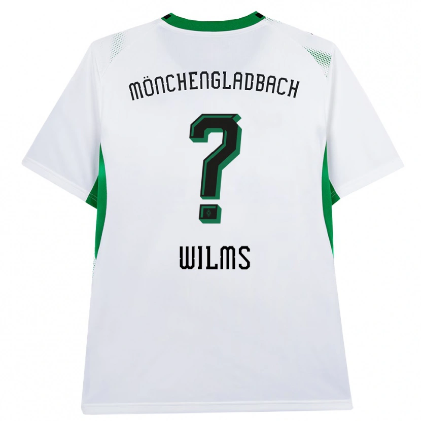 Danxen Män Felix Wilms #0 Vit Svart Grön Hemmatröja Matchtröjor 2026/27 Tröjor T-Tröja