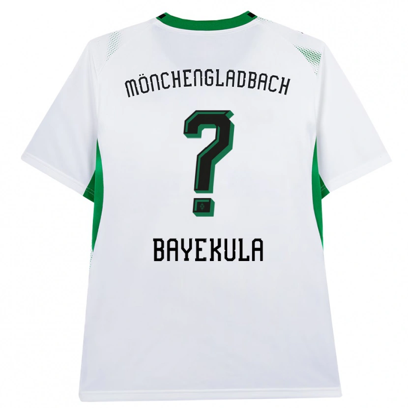 Danxen Män Emilyo Bayekula #0 Vit Svart Grön Hemmatröja Matchtröjor 2026/27 Tröjor T-Tröja