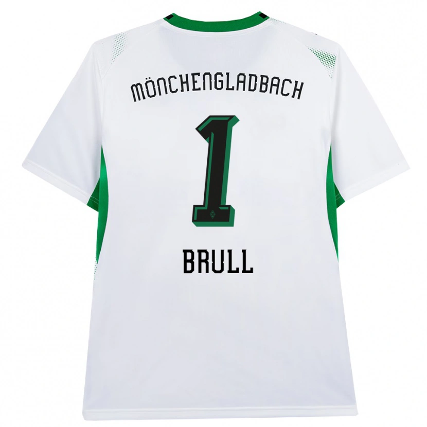 Danxen Män Maximilian Brüll #1 Vit Svart Grön Hemmatröja Matchtröjor 2026/27 Tröjor T-Tröja