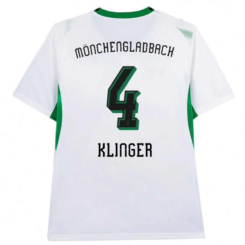 Danxen Män Nina Klinger #4 Vit Svart Grön Hemmatröja Matchtröjor 2026/27 Tröjor T-Tröja