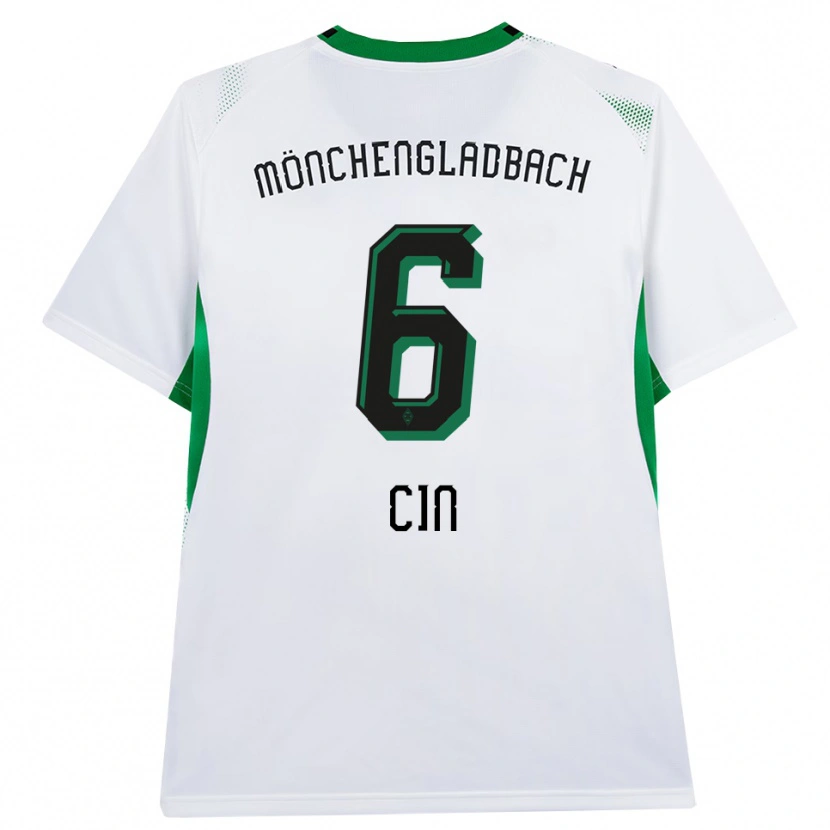 Danxen Män Miray Cin #6 Vit Svart Grön Hemmatröja Matchtröjor 2026/27 Tröjor T-Tröja